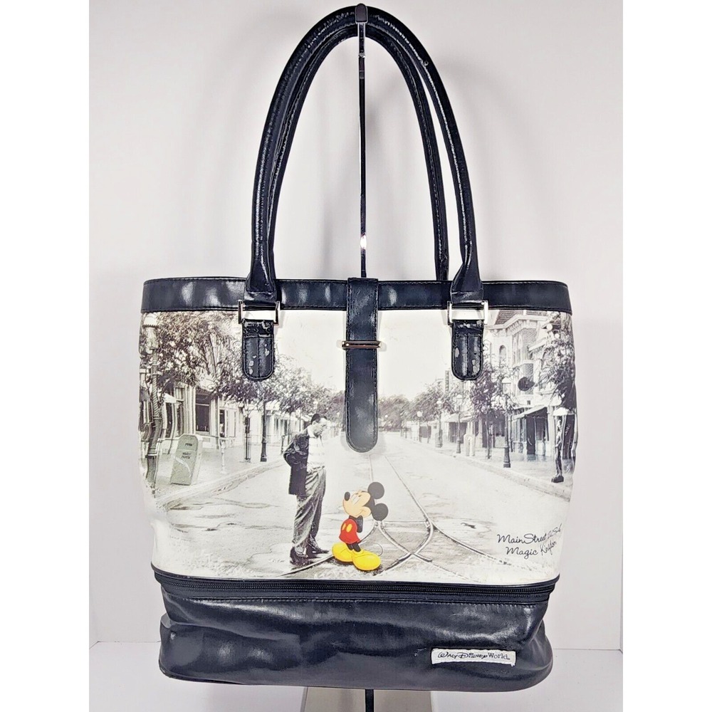 Walt Disney World Tote Main Street USA‎ Magic Kingdom Shoulder Bag Mickey Mouse